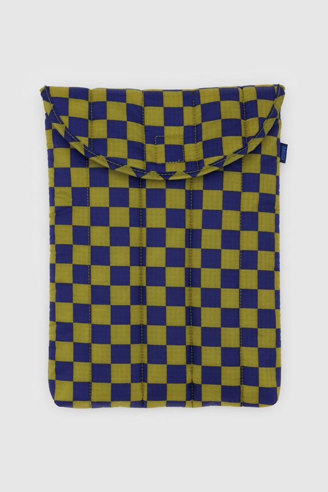 Funda para Portátil de 13" BAGGU Pera Navy Check Urban Outfitters ES