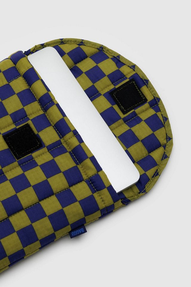 Funda para Portátil de 13" BAGGU Pera Navy Check Urban Outfitters ES