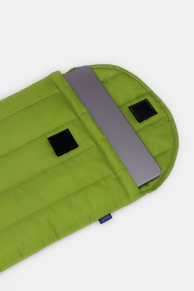 Custodia per laptop da 13" BAGGU verde #1