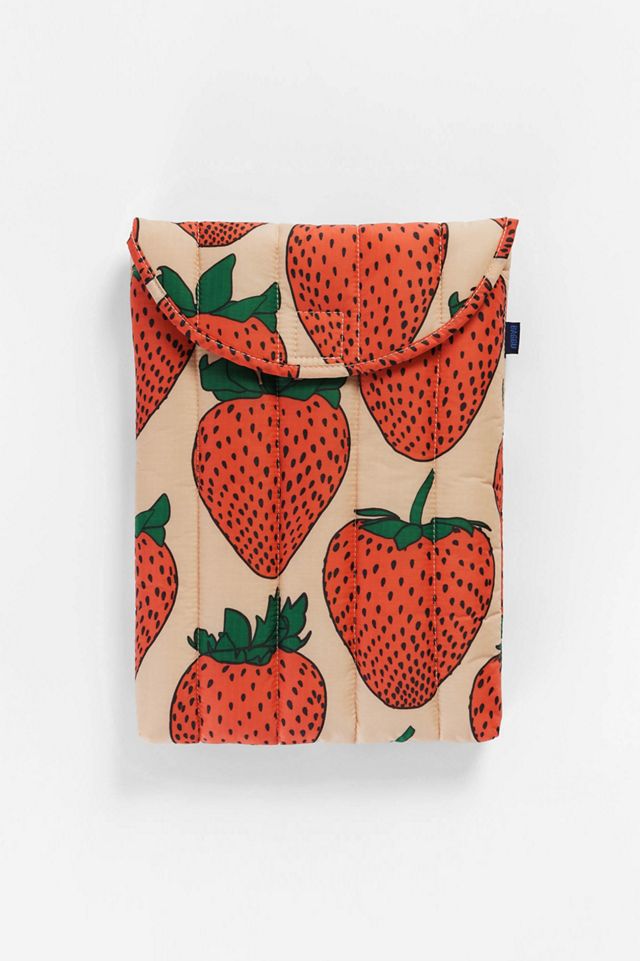 Housse pour ordinateur portable 13" Strawberry BAGGU #1
