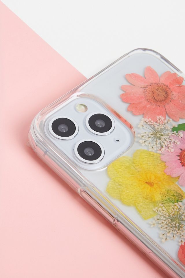 Hülle „Bloom“ für iPhone 11 Pro mit Pressblumendesign #1