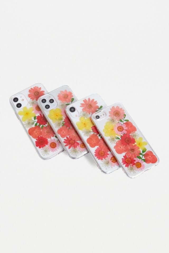 Hülle „Bloom“ für iPhone 11 Pro mit Pressblumendesign #2