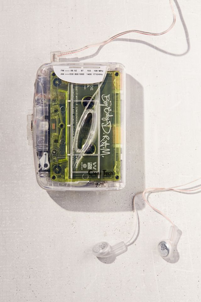 Clear Cassette Player #1