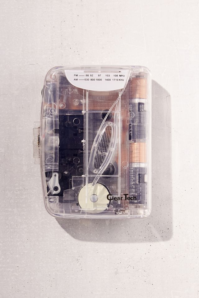 Clear Cassette Player #3