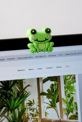 Frog Webcam Cover - Green ALL at Urban Outfitters