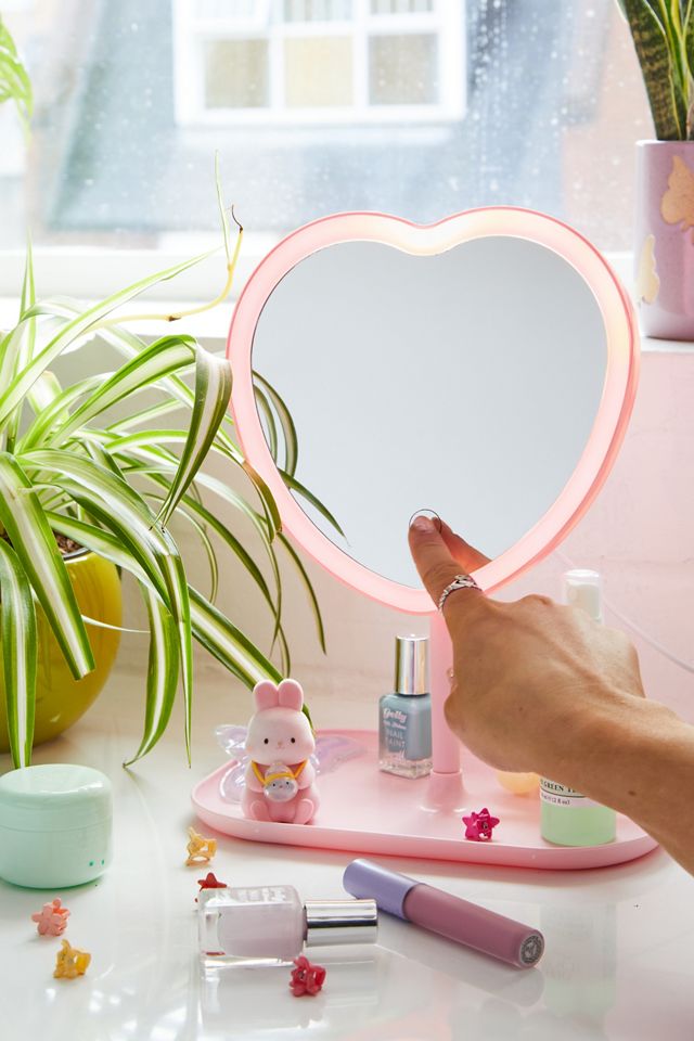 UO Heart LED Makeup Vanity Mirror #1