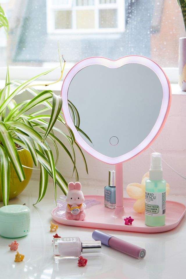 UO Heart LED Makeup Vanity Mirror #2