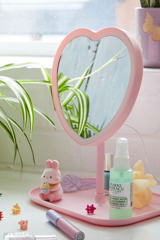 UO Heart LED Makeup Vanity Mirror #3