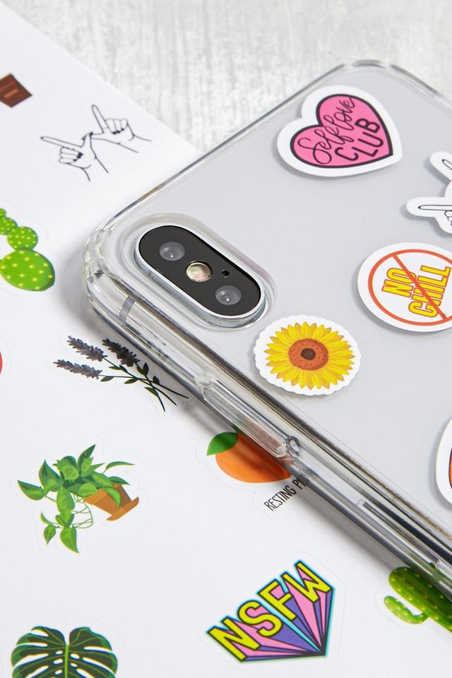 Stickers iPhone X/XS Case | Urban Outfitters UK