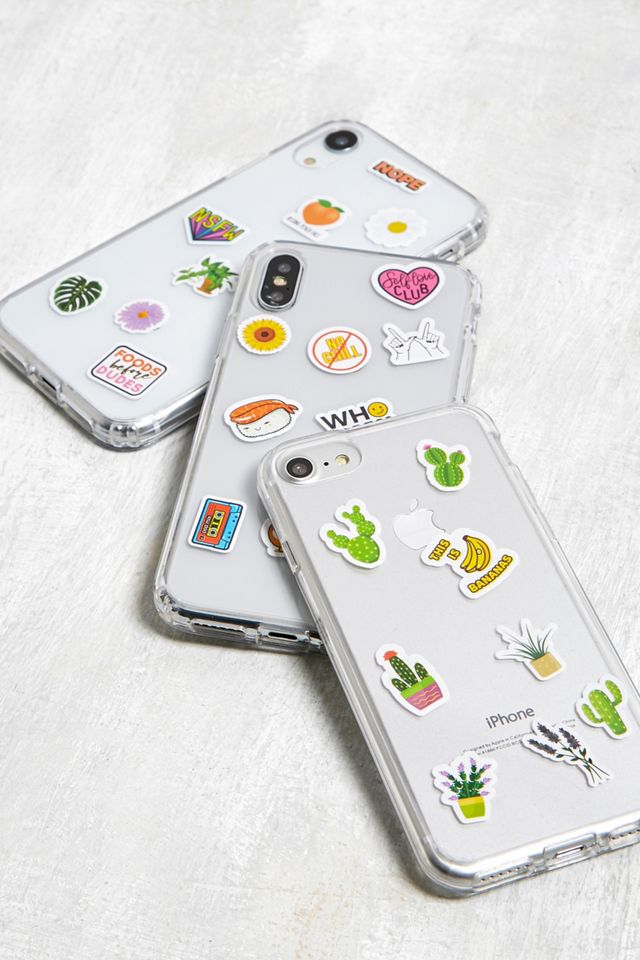 Stickers iPhone X/XS Case | Urban Outfitters UK
