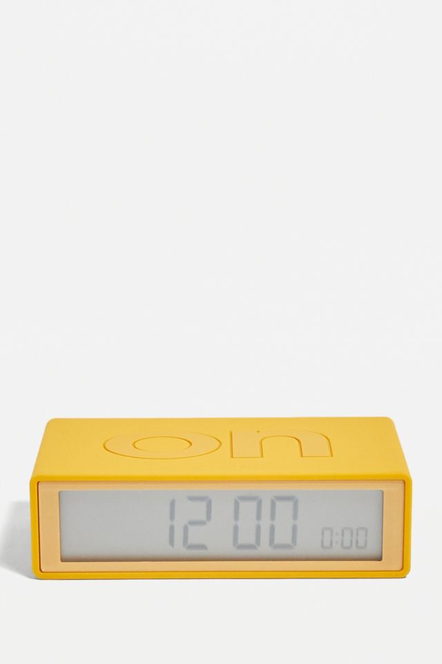 Lexon FLIP+ Reversible LCD Alarm Clock 