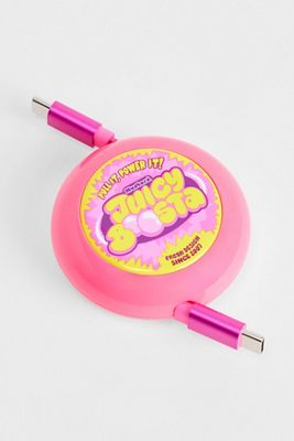 Bubblegum Juicy Boosta USB-C Charging Cable