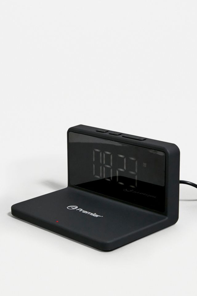 LED Alarm Clock With Wireless Charging base #1