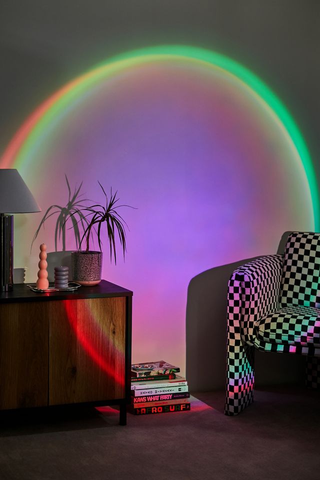 Iridescent Sunset Projection Lamp