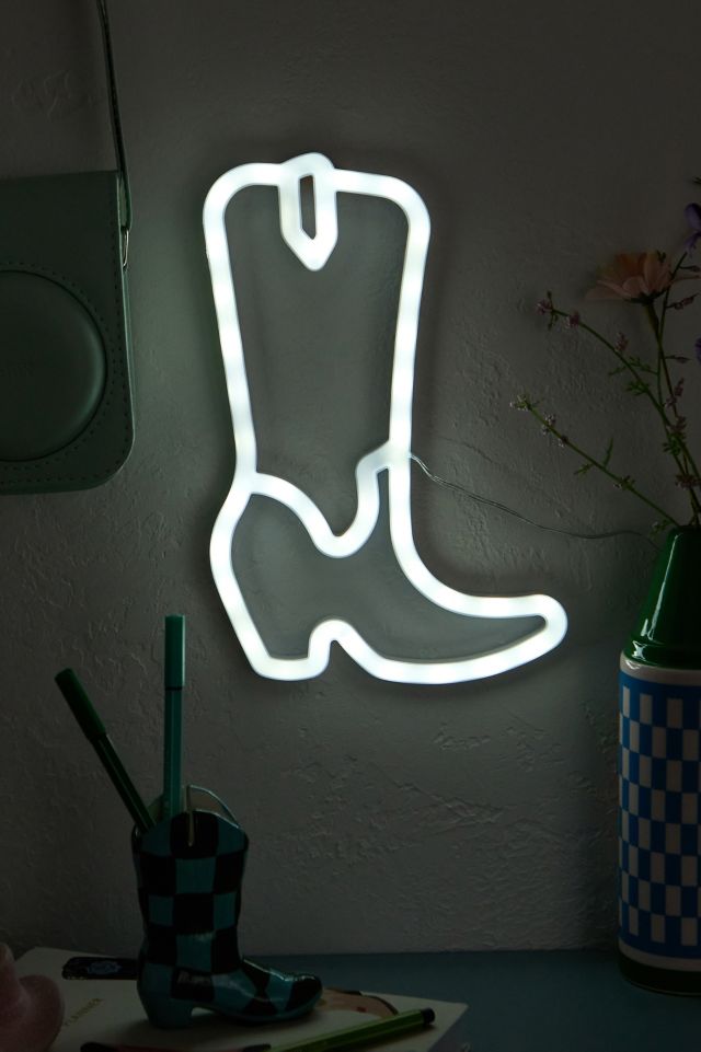 Mini LED Cowboy Boot Light Urban Outfitters UK