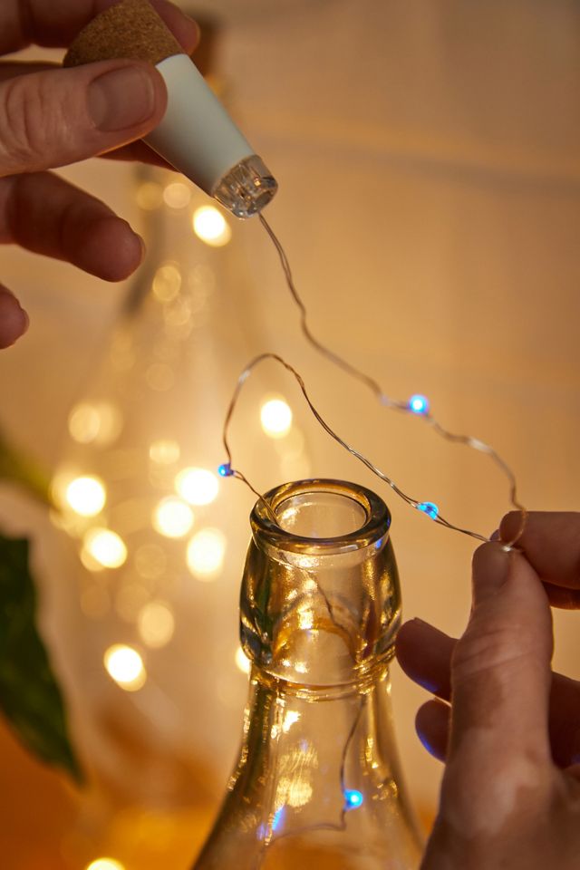 Mehrfarbige Lichterketten für Flaschen, 2er-Set  #1