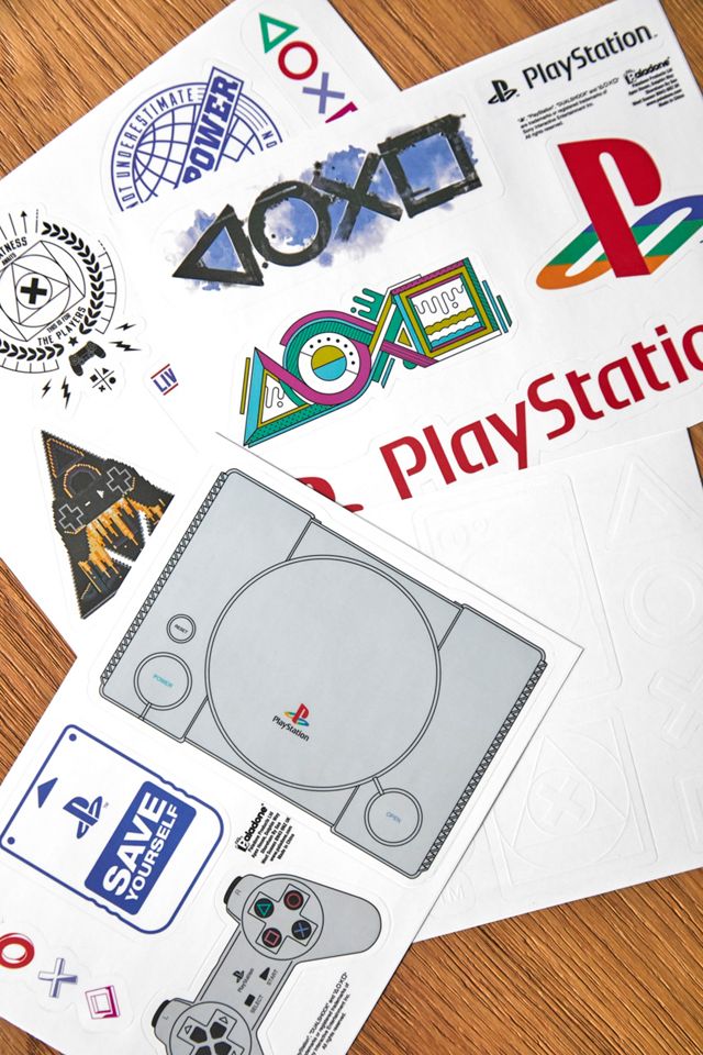Playstation Gadget Decals Urban Outfitters UK