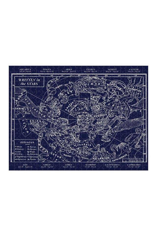 Birthstones and Zodiac Signs Double-Sided Jigsaw Puzzle #4