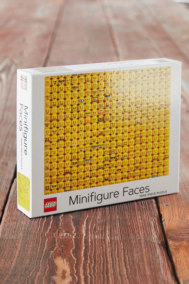 Lego Minifigure Faces Jigsaw Puzzle | Urban Outfitters UK