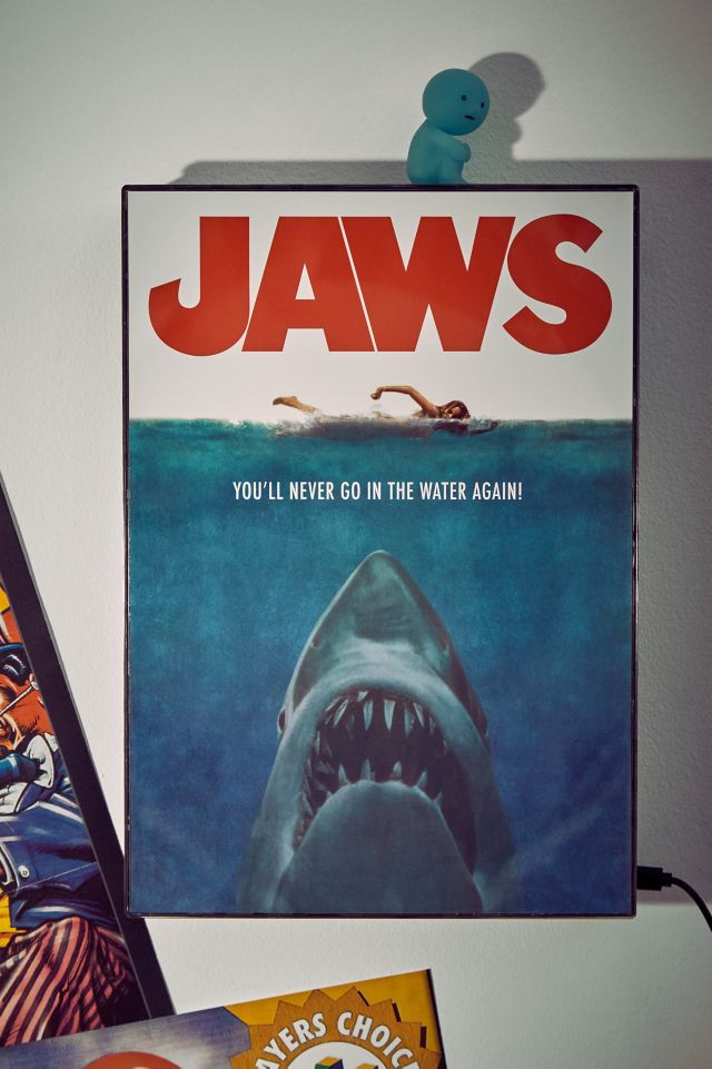 Jaws Poster Lightbox | Urban Outfitters UK