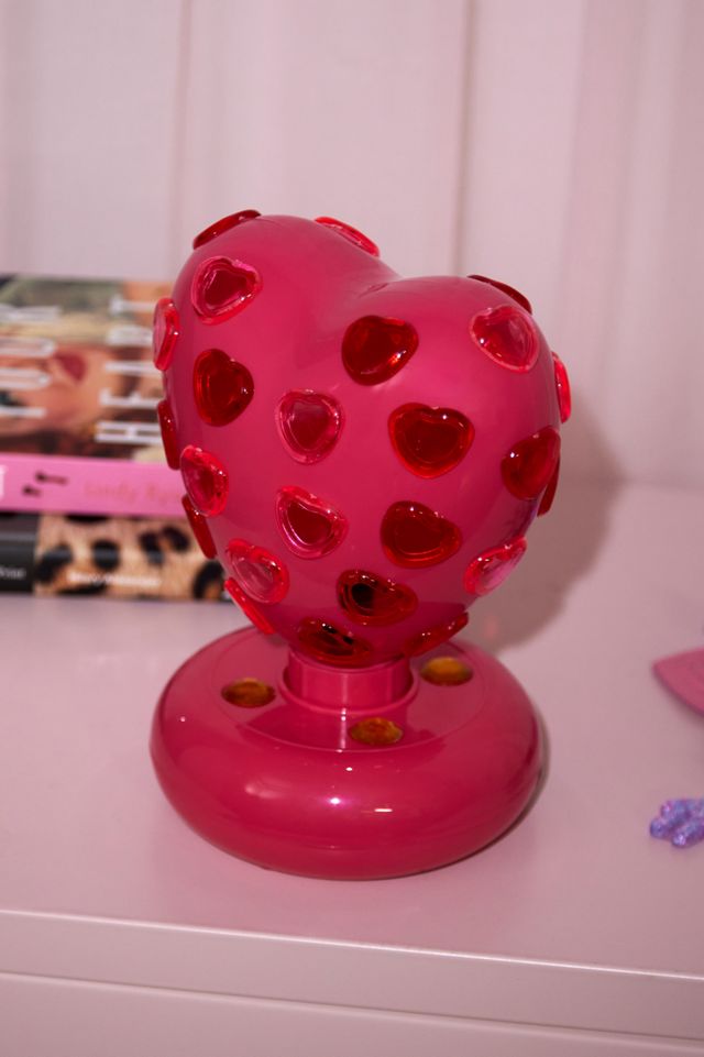 Lámpara de Discoteca de Corazón Rosa #1