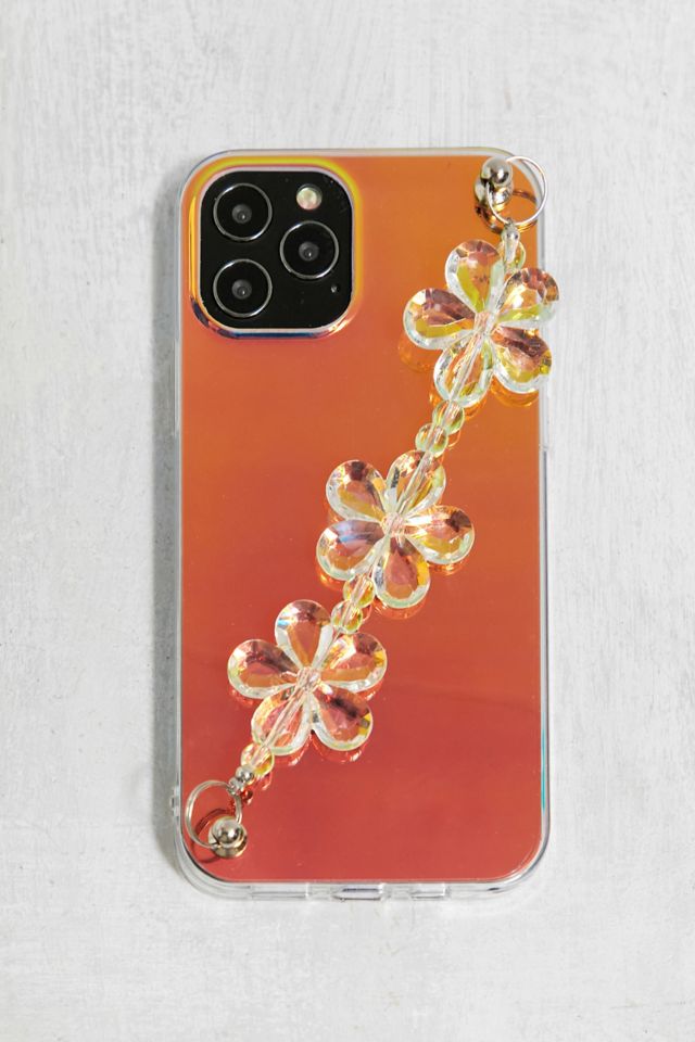 Iridescent Floral Chain iPhone 12 Pro Phone Case