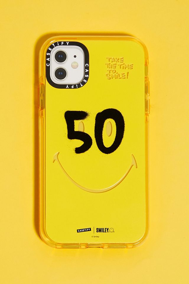 CASETiFY X Smiley 50th Anniversary iPhone 11 Phone Case