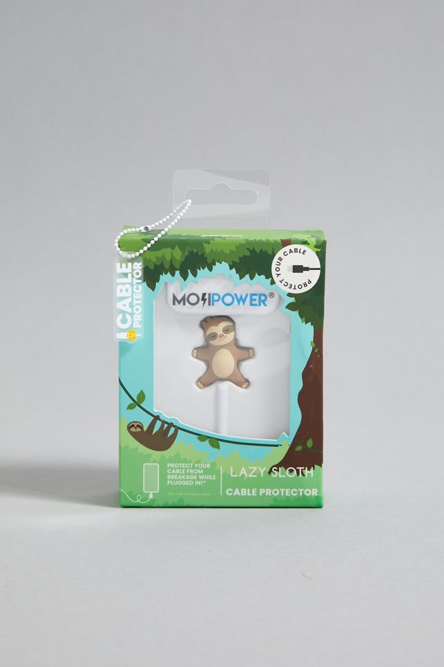 MojiPower Sloth Bite Cable Protector | Urban Outfitters UK