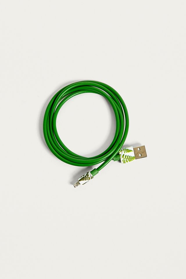 Fern Leaf Lightning Cable #1