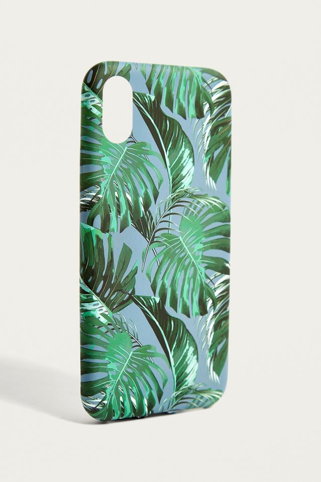 Blue Jungle iPhone X Case #1