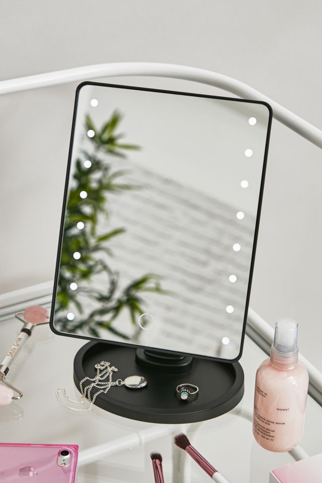 Bauer Superstar Cosmetic Touch Activated LED Makeup Mirror