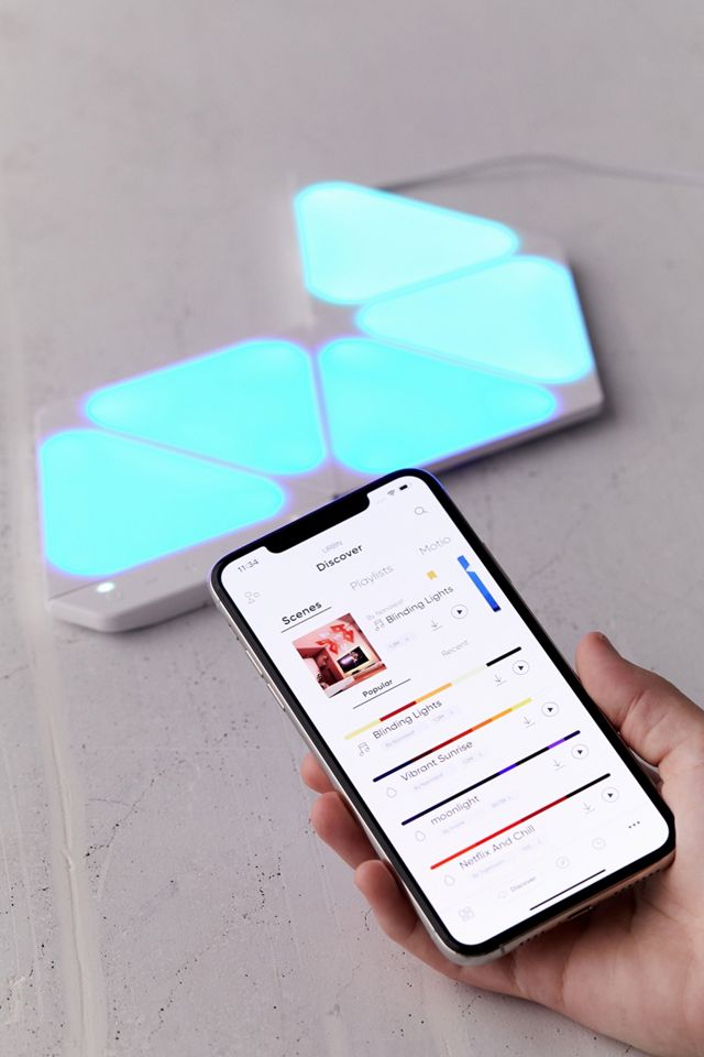 Nanoleaf Shapes Mini Triangle Starer Kit #2