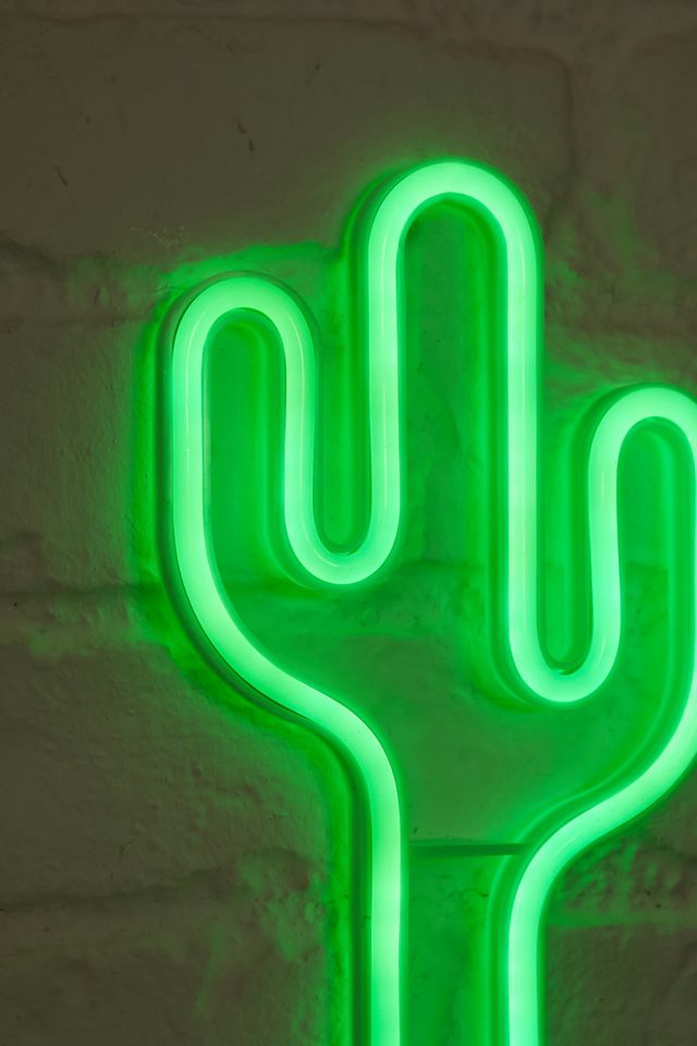 Mini LED Cactus Neon Sign #1