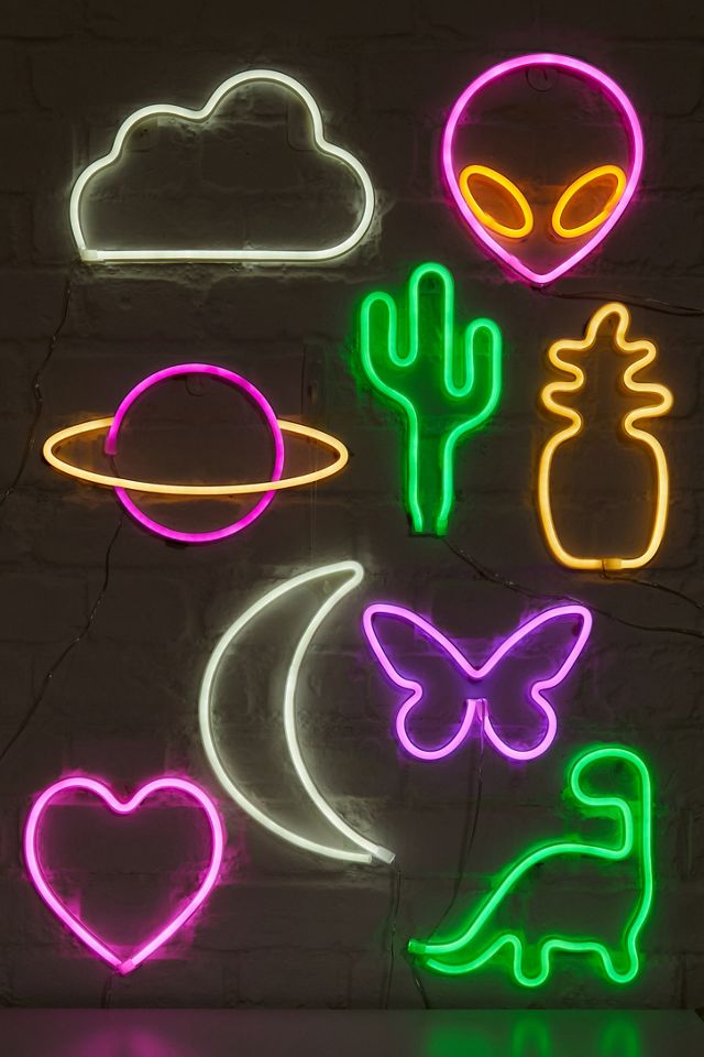 Mini LED Cloud Neon Sign | Urban Outfitters UK
