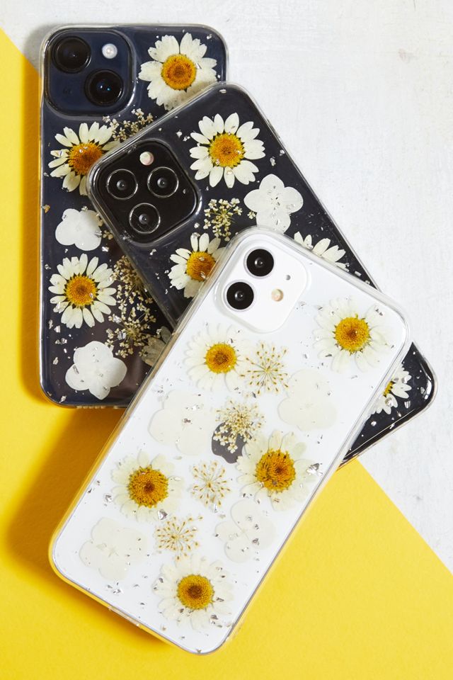 UO iPhone 12 Pressed Daisy Phone Case  #1