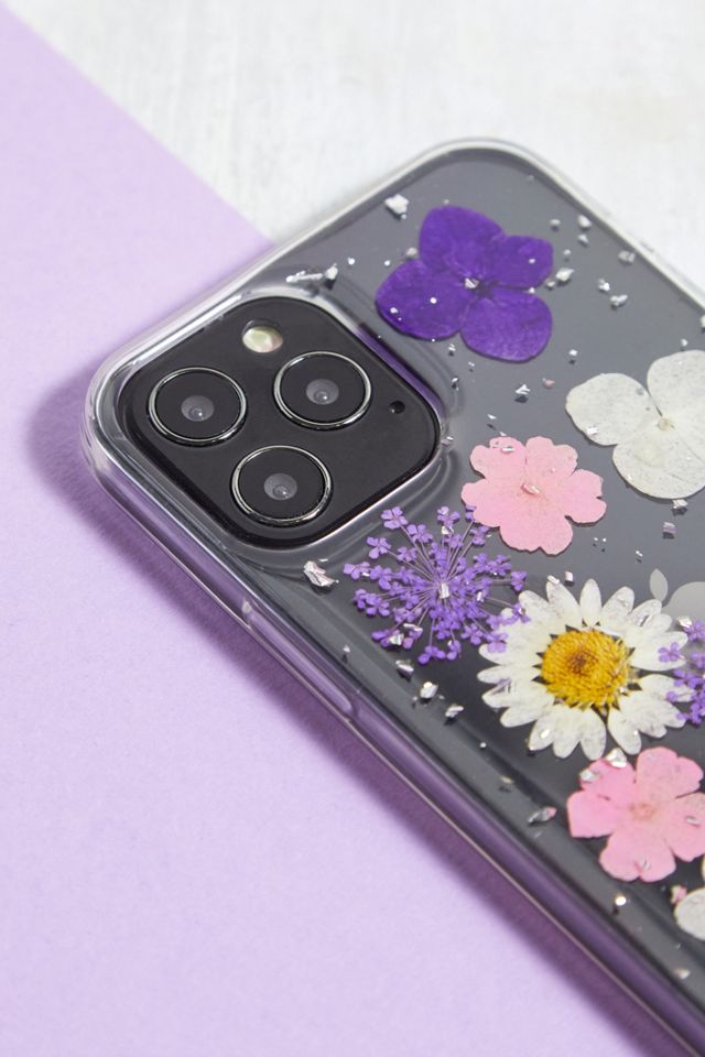 UO - Coque pour iPhone 12 en fleurs pressées  #2