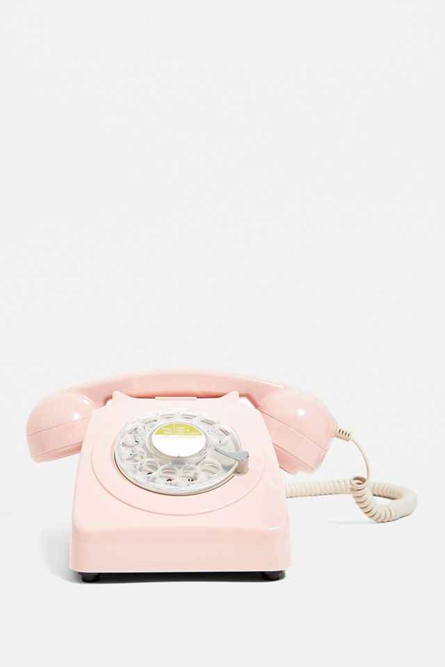 GPO Pink 746 Rotary Landline Phone #1