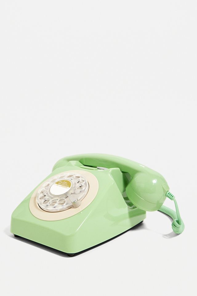GPO - Téléphone fixe à cadran 746 couleur menthe  #3