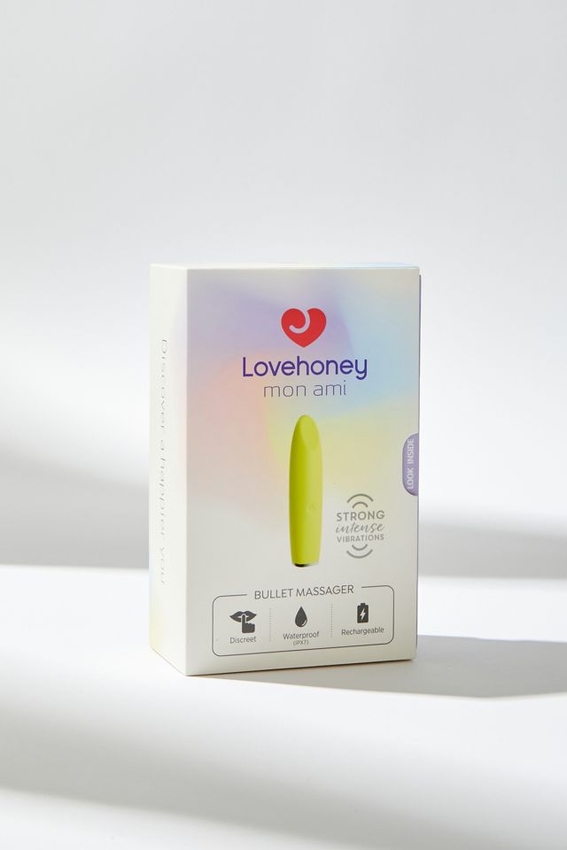 Lovehoney Mon Ami Gelber Silikon-Bullet-Vibrator #1