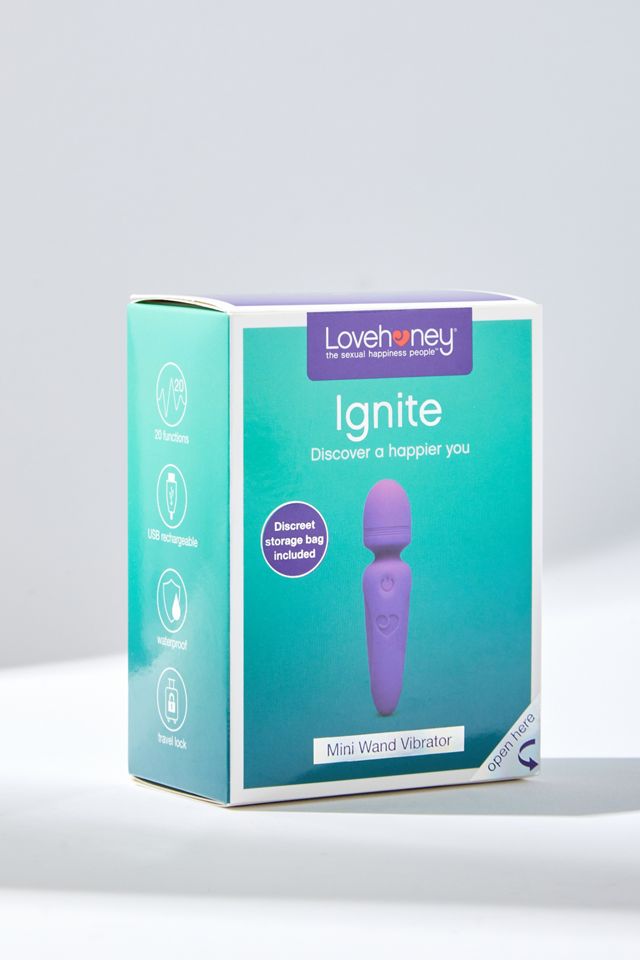 Vibrador Mini Varita Recargable Lovehoney Ignite de 20 Funciones #3