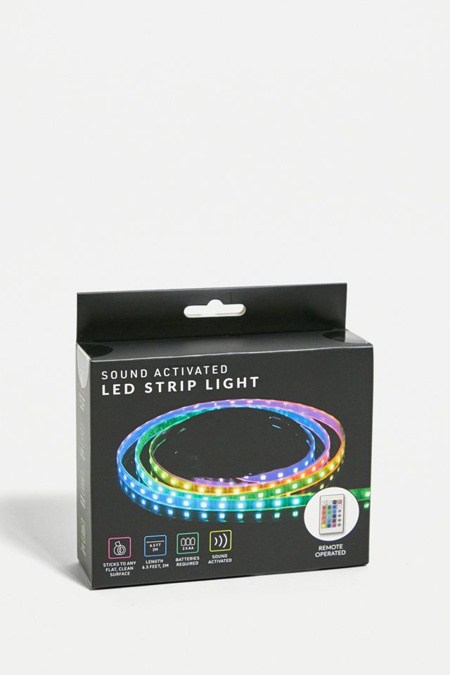 Sound Activated LED Strip Light | Urban Outfitters UK