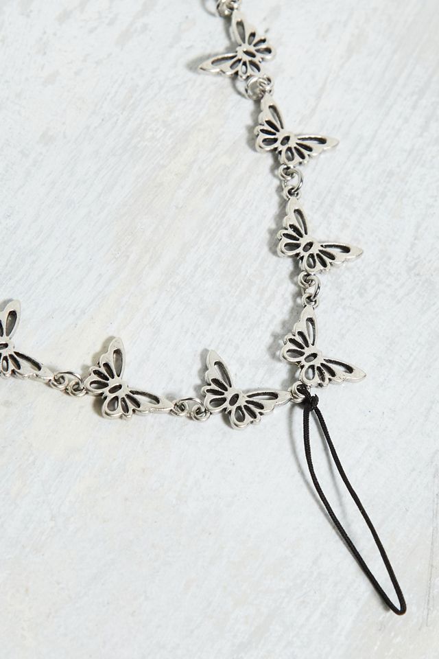 Metal Butterfly Phone Sling  #1