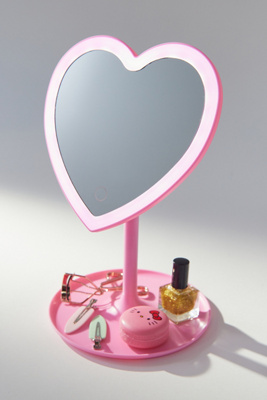 UO Heartbeat Makeup Vanity Mirror  Urban Outfitters UK