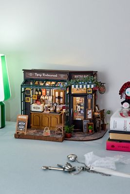 Rolife Miniatura fai-da-te Casa Ristorante Brillo