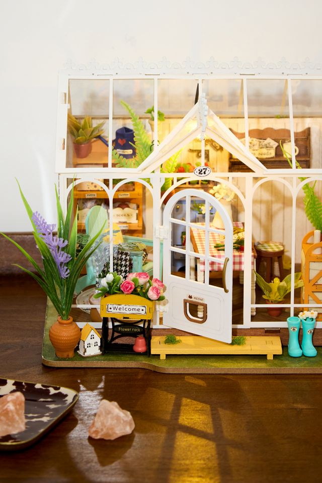 Maison de jardin de rêve miniature bricolage Rolife #1