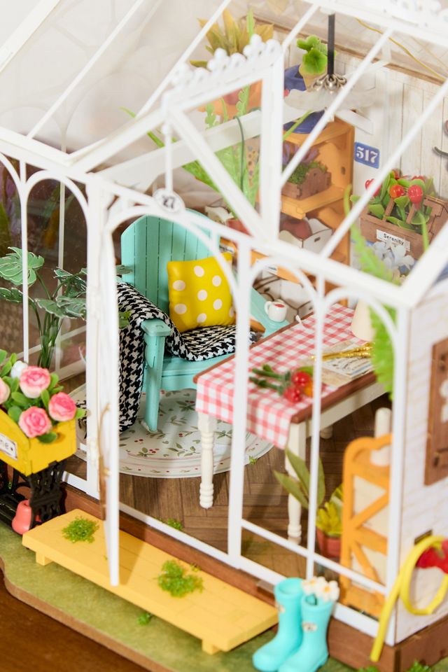 Maison de jardin de rêve miniature bricolage Rolife #2
