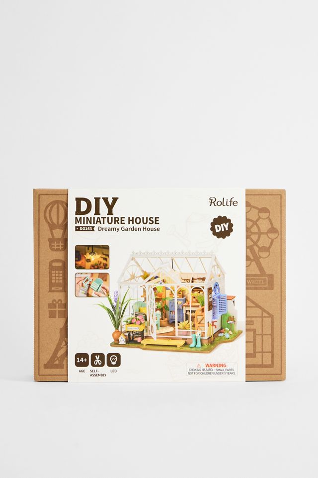 Maison de jardin de rêve miniature bricolage Rolife #4