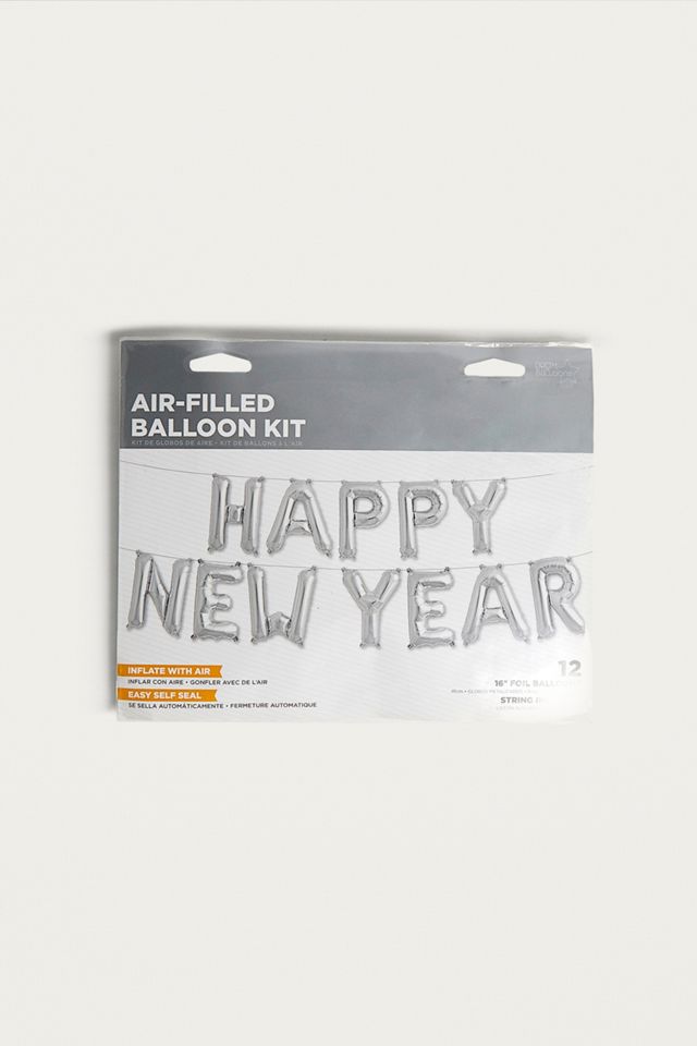Happy New Year Metallic Balloon Kit #1