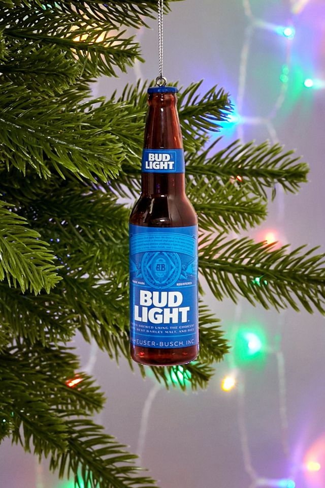 Bud Light Bottle Christmas Decoration #1