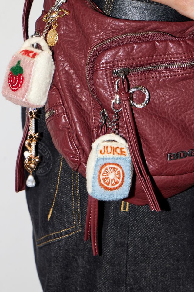 UO Orange Juice Carton Keyring #1